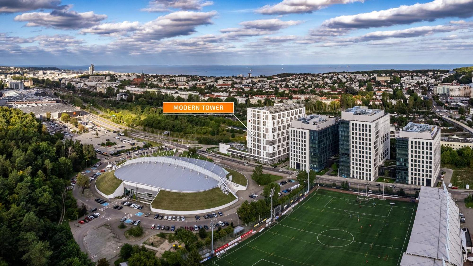 Apartamenty Sun & Snow Modern Tower Gdynia Exterior foto